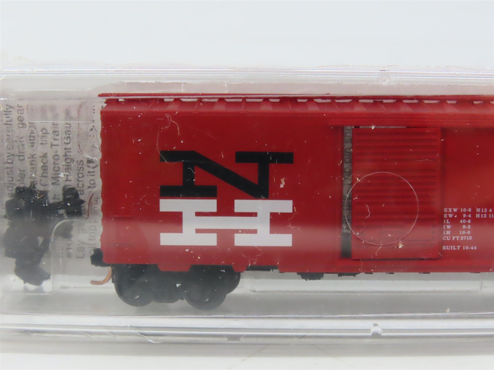 N Scale Micro-Trains MTL 20830 NH New Haven 40' Single Door Box Car #31728