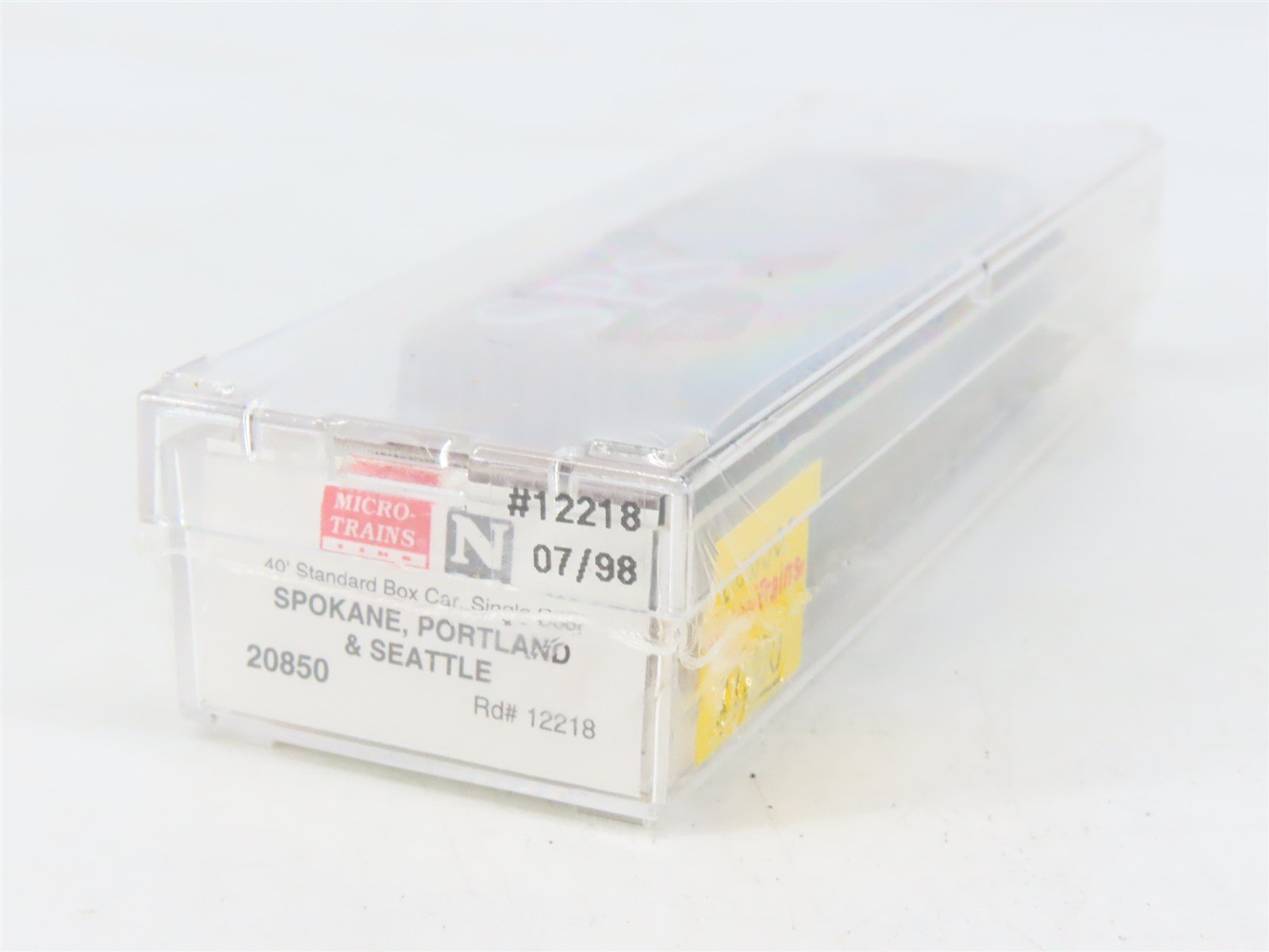 N Scale Micro-Trains MTL 20850 SP&S Spokane Portland & Seattle 40' Boxcar #12218