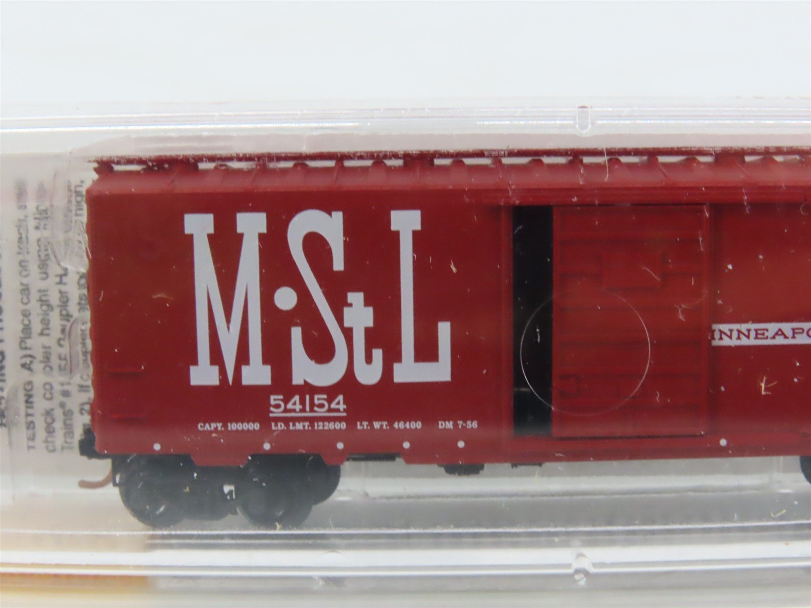 N Scale Micro-Trains MTL 20860 M&StL The Peoria Gateway 40' Box Car #54154