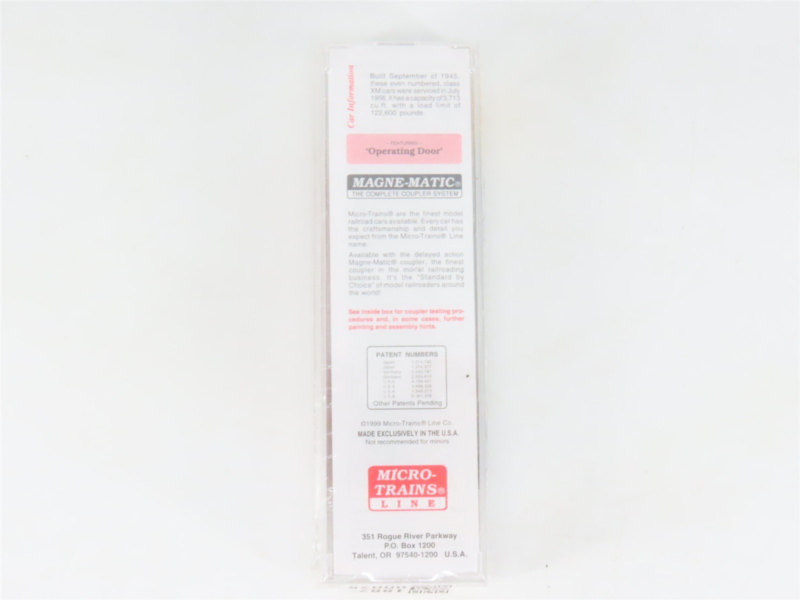 N Scale Micro-Trains MTL 20860 M&StL The Peoria Gateway 40' Box Car #54154