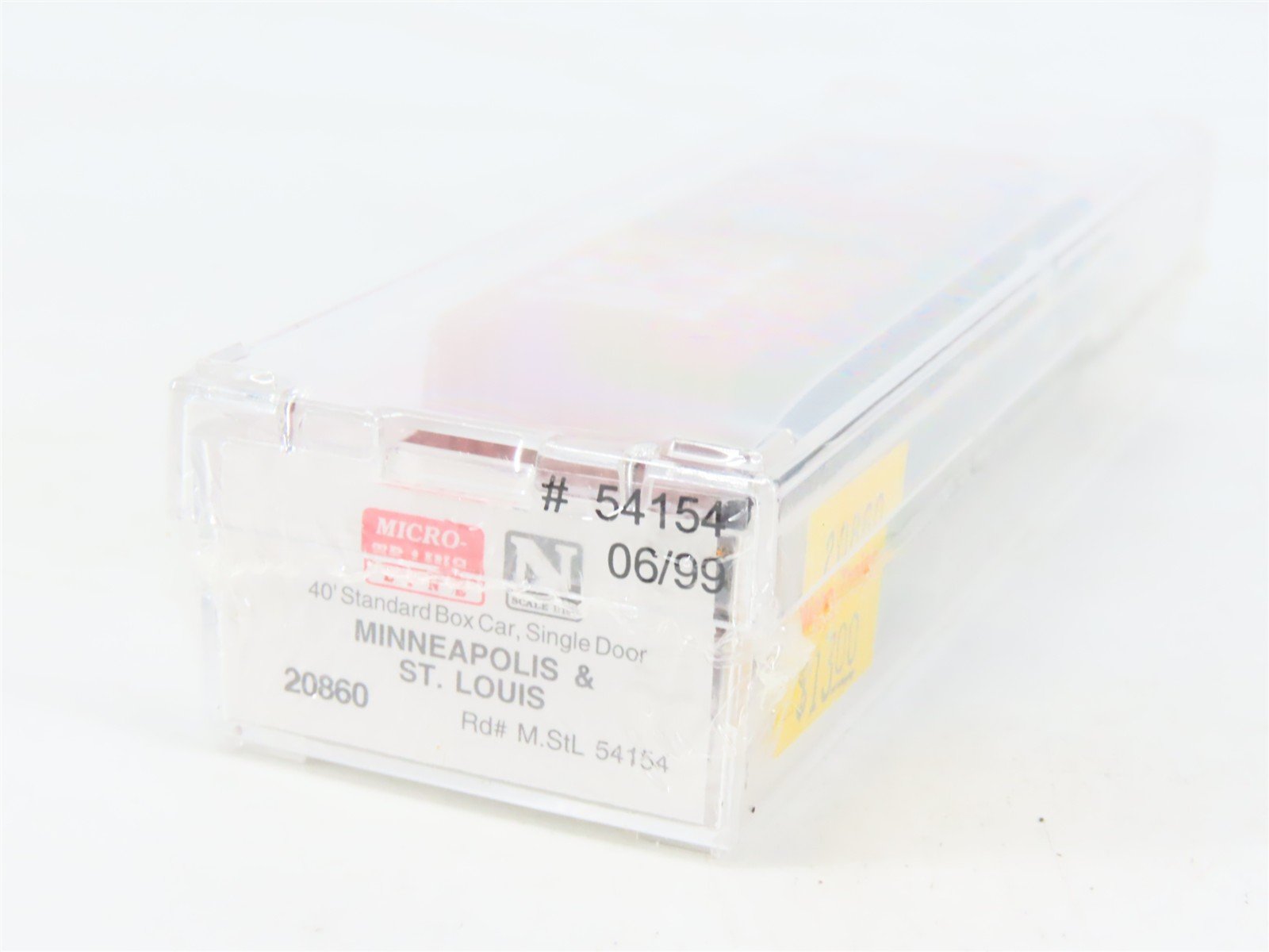 N Scale Micro-Trains MTL 20860 M&StL The Peoria Gateway 40' Box Car #54154