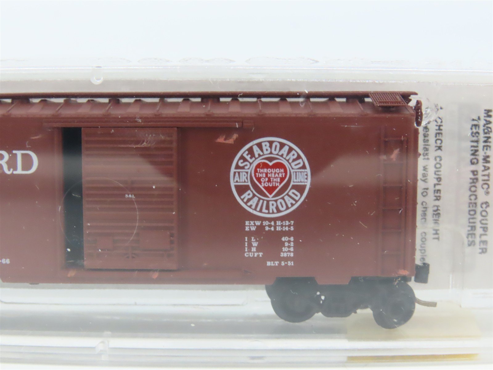 N Scale Micro-Trains MTL 20640 SAL Seaboard Air Line 