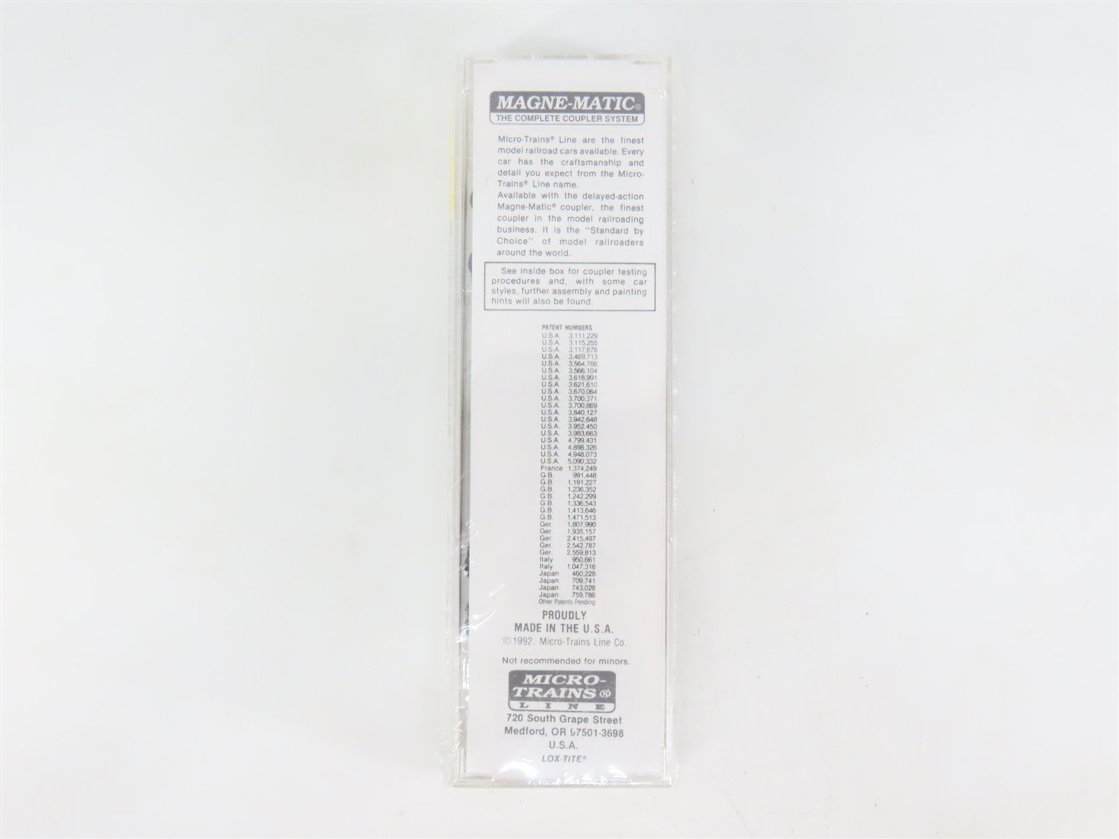 N Scale Micro-Trains MTL 20640 SAL Seaboard Air Line 