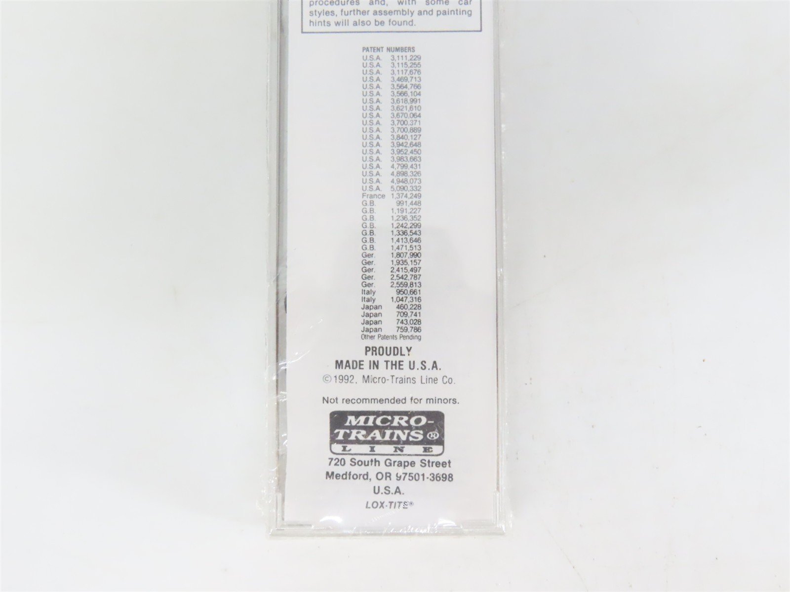 N Scale Micro-Trains MTL 20640 SAL Seaboard Air Line 