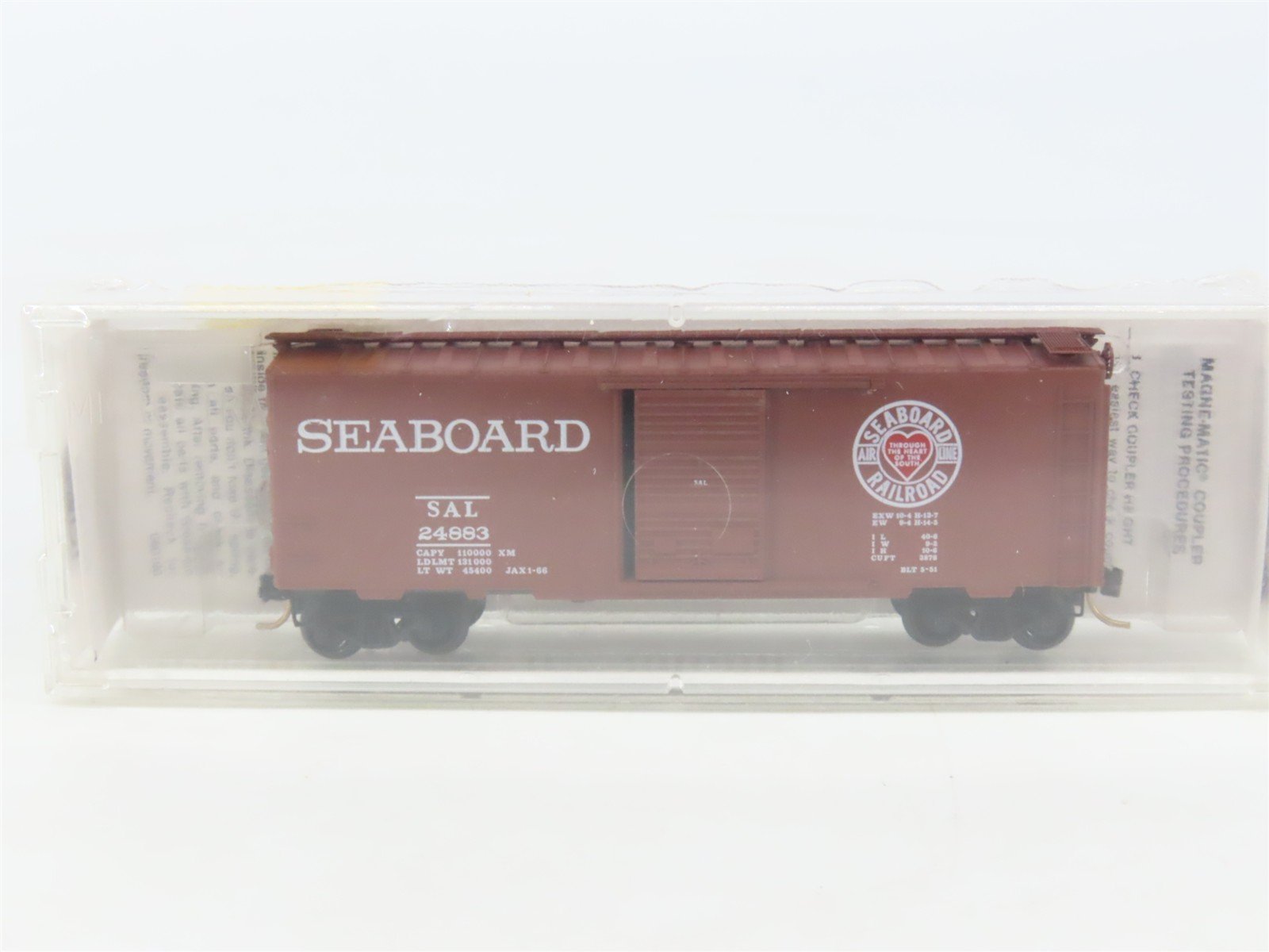 N Scale Micro-Trains MTL 20640 SAL Seaboard Air Line 