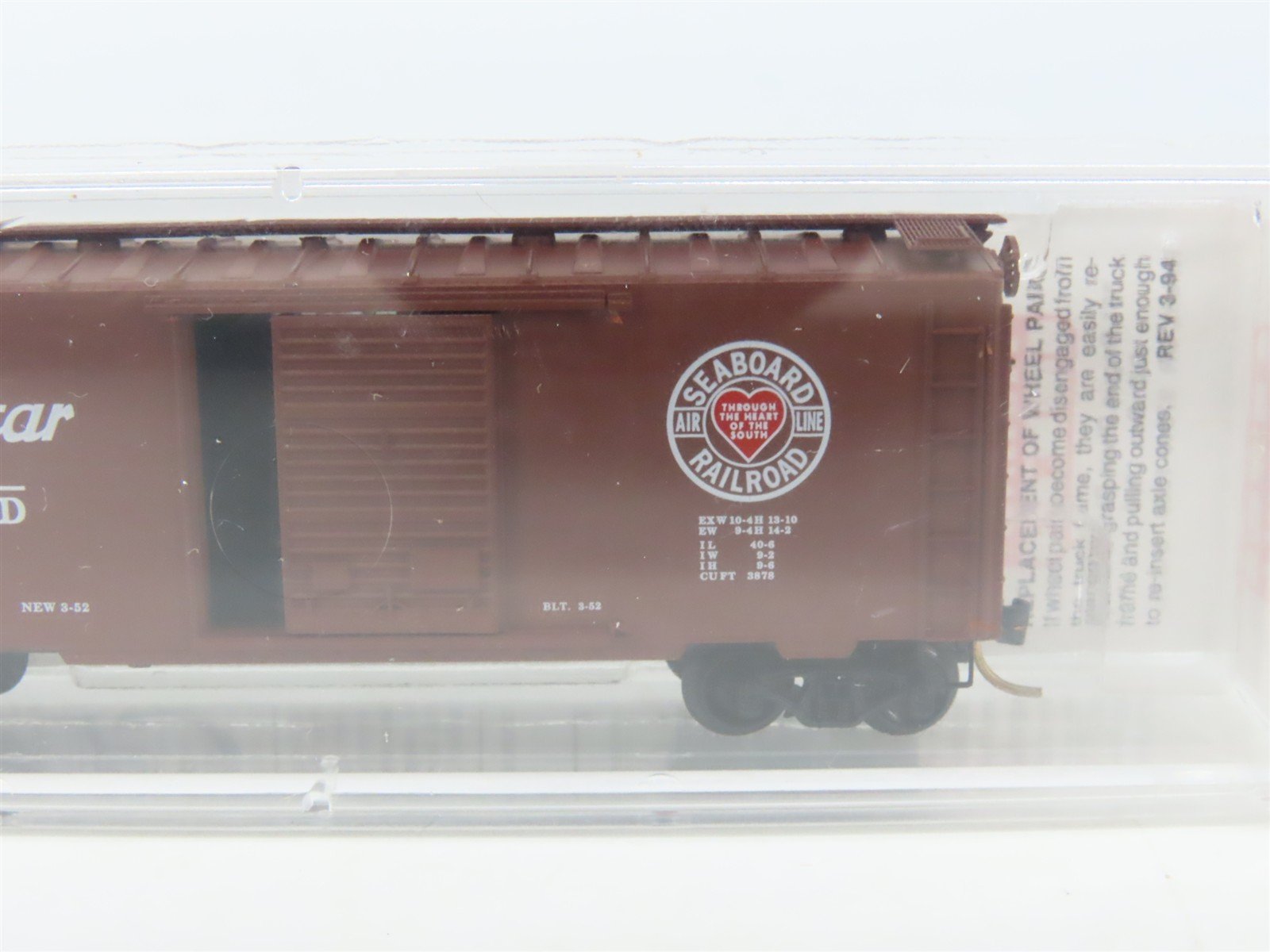 N Micro-Trains MTL 20650 SAL Seaboard Air Line Silver Star 40' Box Car #25439