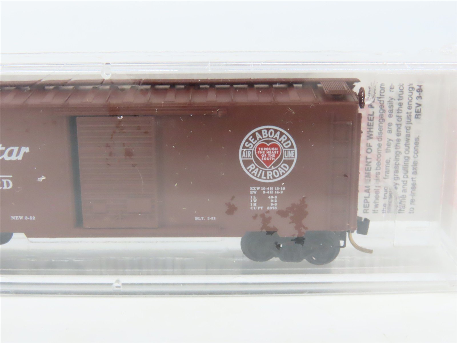 N Micro-Trains MTL 20650 SAL Seaboard Air Line Silver Star 40' Box Car #25439
