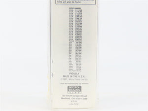 N Scale Micro-Trains MTL 20630 WIF West India Fruit & Steamship 40' Box Car #101