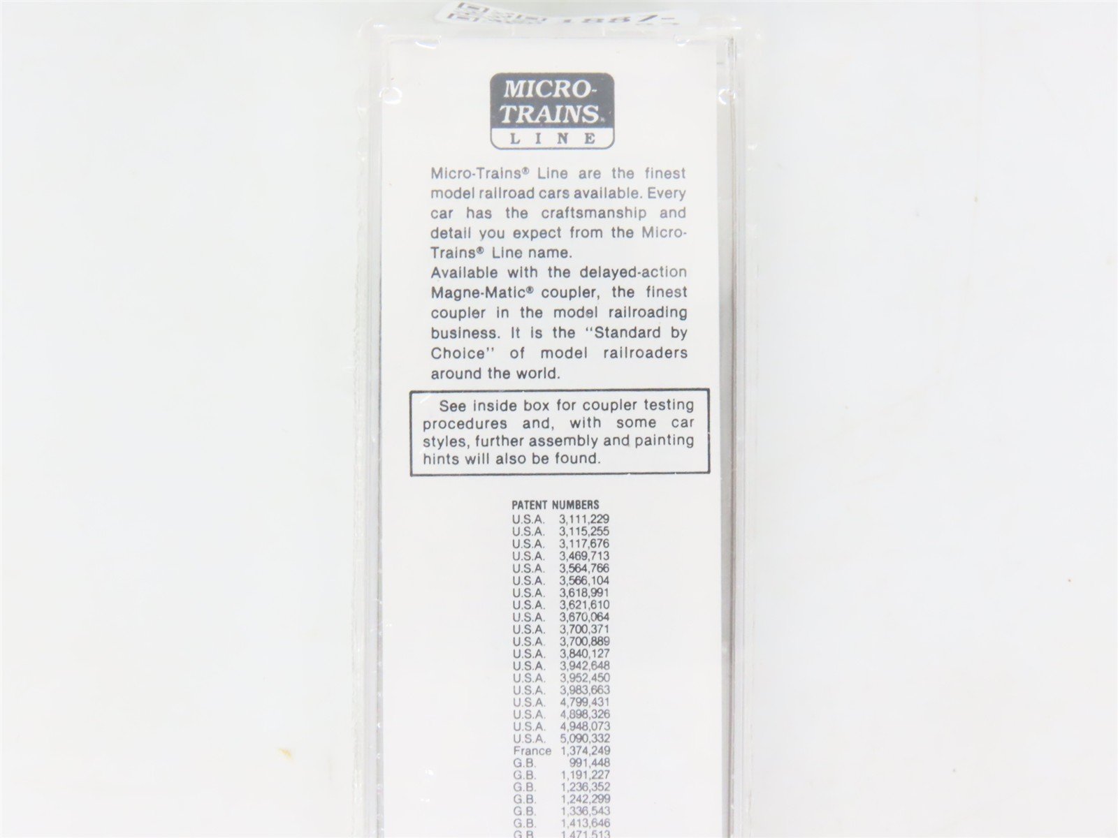 N Scale Micro-Trains MTL 20630 WIF West India Fruit & Steamship 40' Box Car #101