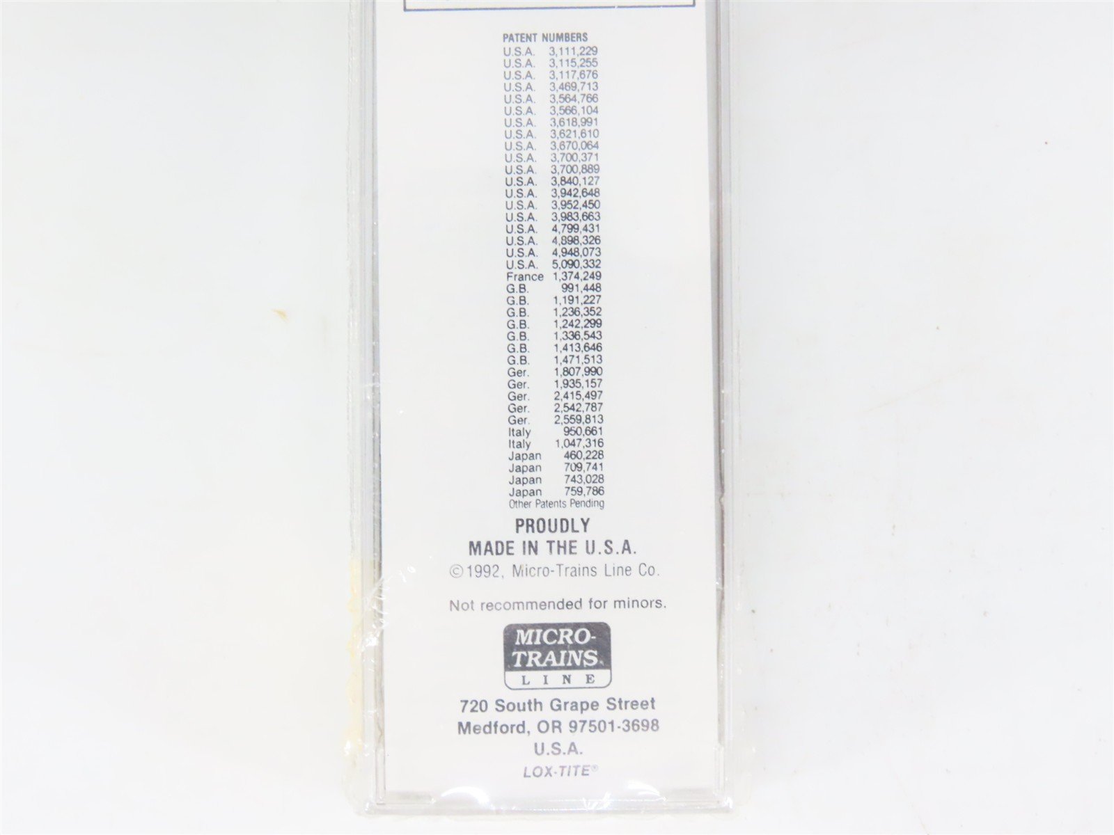 N Scale Micro-Trains MTL 20630 WIF West India Fruit & Steamship 40' Box Car #101