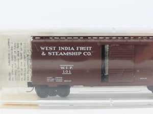 N Scale Micro-Trains MTL 20630 WIF West India Fruit & Steamship 40' Box Car #101