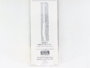 N Scale Micro-Trains MTL 20630 WIF West India Fruit & Steamship 40' Box Car #101