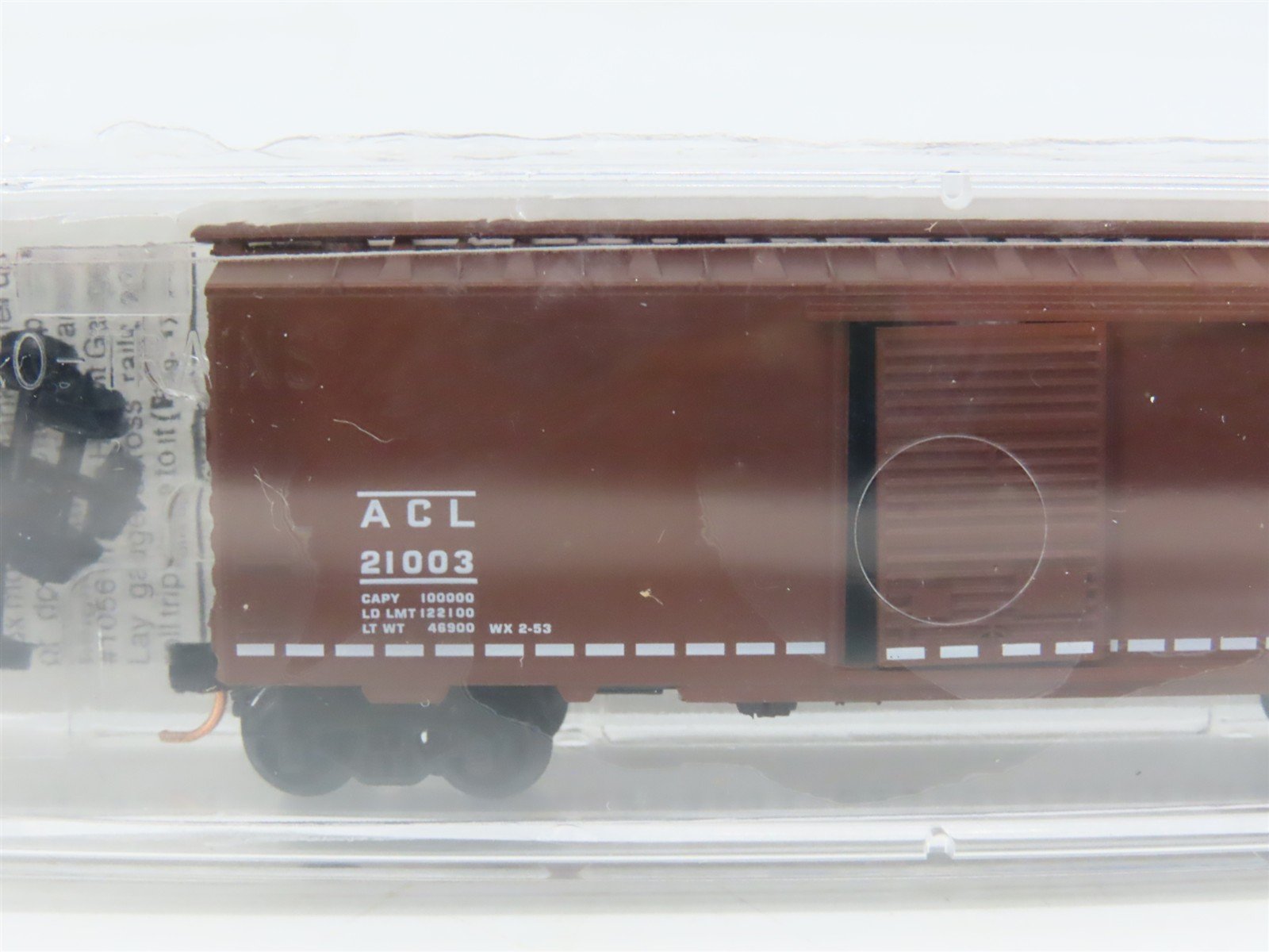 N Scale Micro-Trains MTL 20636 ACL Atlantic Coast Line 40' Box Car #21003
