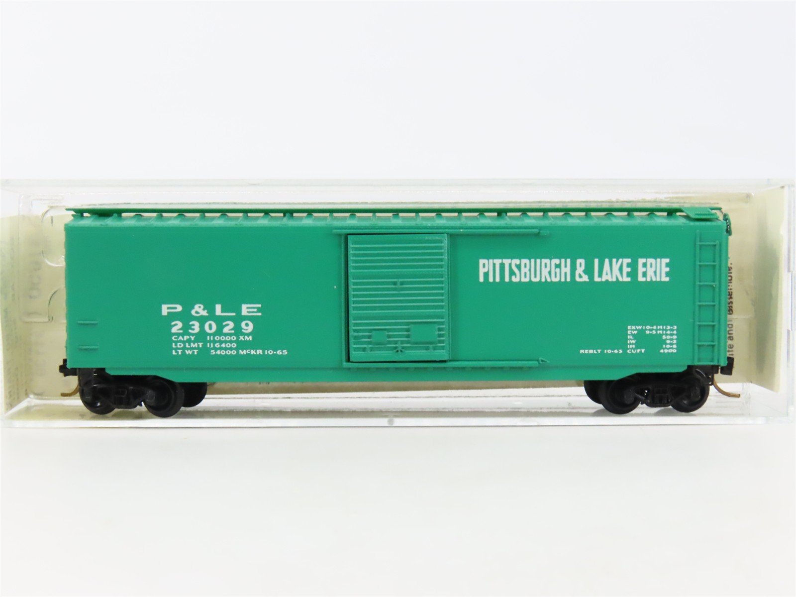 N Kadee Micro-Trains MTL 31050 P&LE Pittsburgh & Lake Erie 50' Box Car #23029