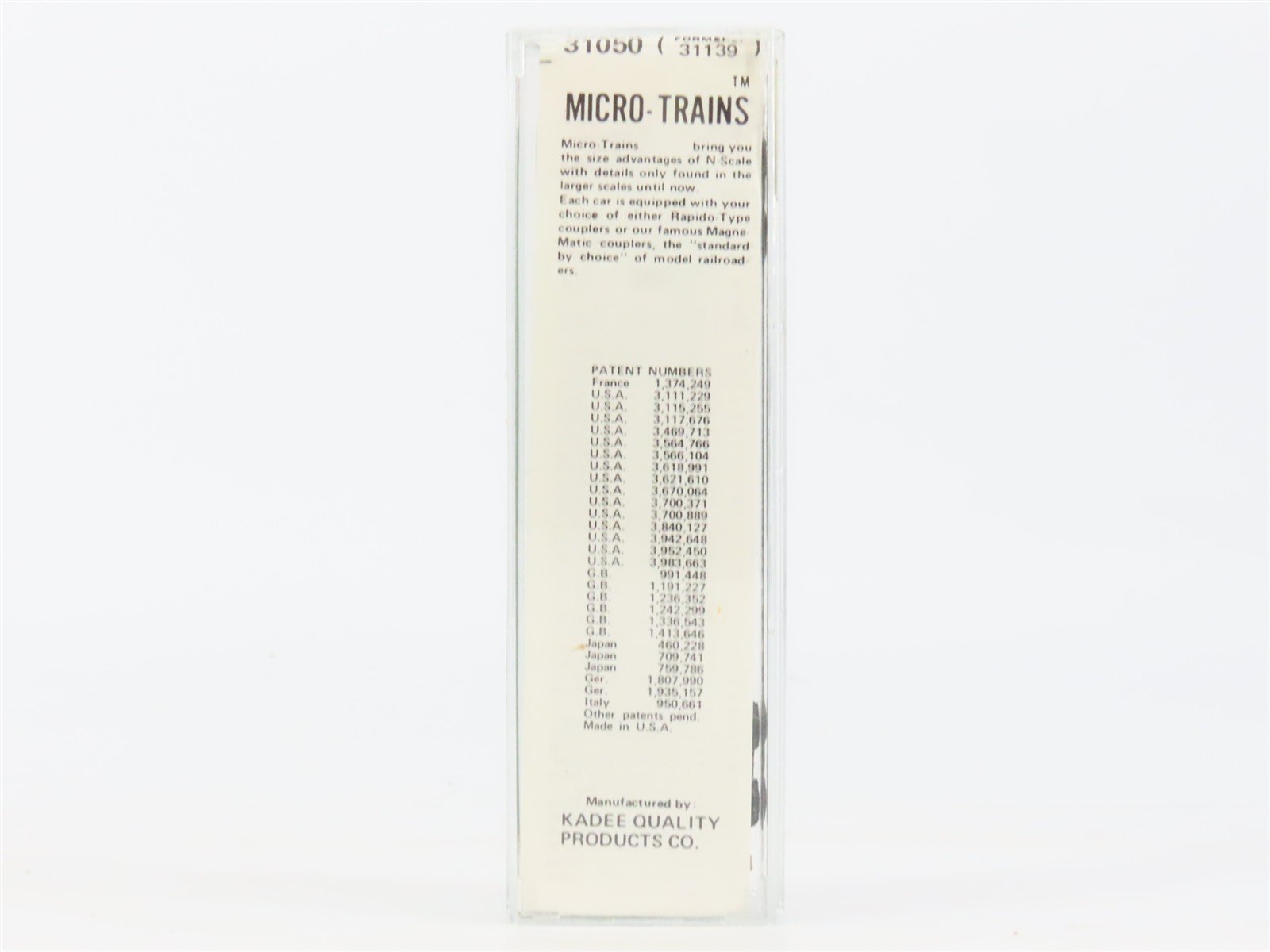 N Kadee Micro-Trains MTL 31050 P&LE Pittsburgh & Lake Erie 50' Box Car #23029