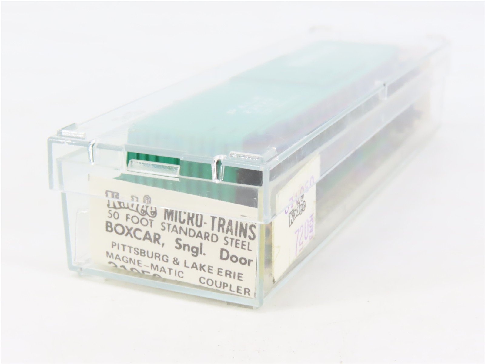 N Kadee Micro-Trains MTL 31050 P&LE Pittsburgh & Lake Erie 50' Box Car #23029