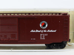 N Kadee Micro-Trains MTL 31060 NP Northern Pacific Main Street 50' Boxcar #31468