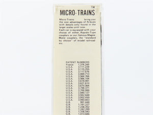 N Kadee Micro-Trains MTL 31060 NP Northern Pacific Main Street 50' Boxcar #31468