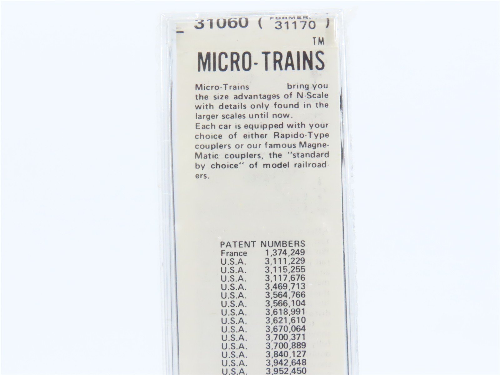 N Kadee Micro-Trains MTL 31060 NP Northern Pacific Main Street 50' Boxcar #31468