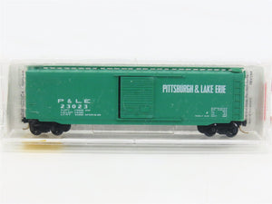 N Scale Micro-Trains MTL 31050 P&LE Pittsburgh & Lake Erie 50' Box Car #23023