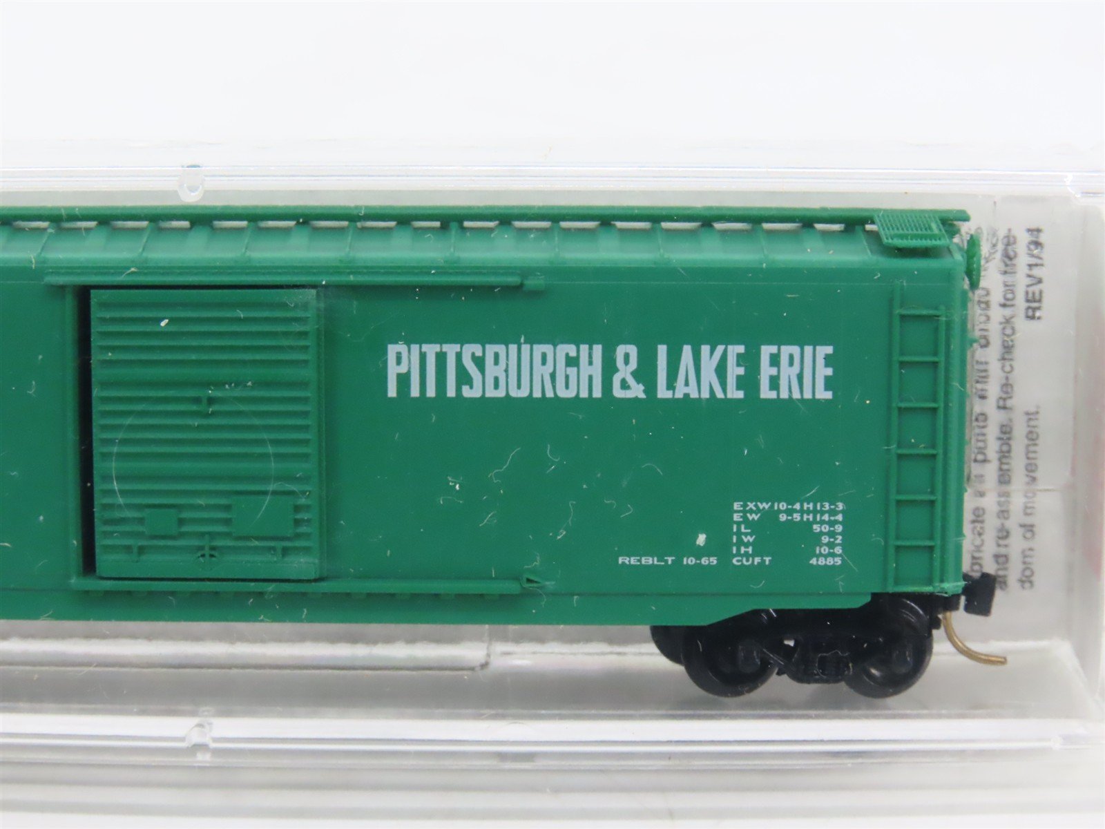 N Scale Micro-Trains MTL 31050 P&LE Pittsburgh & Lake Erie 50' Box Car #23023