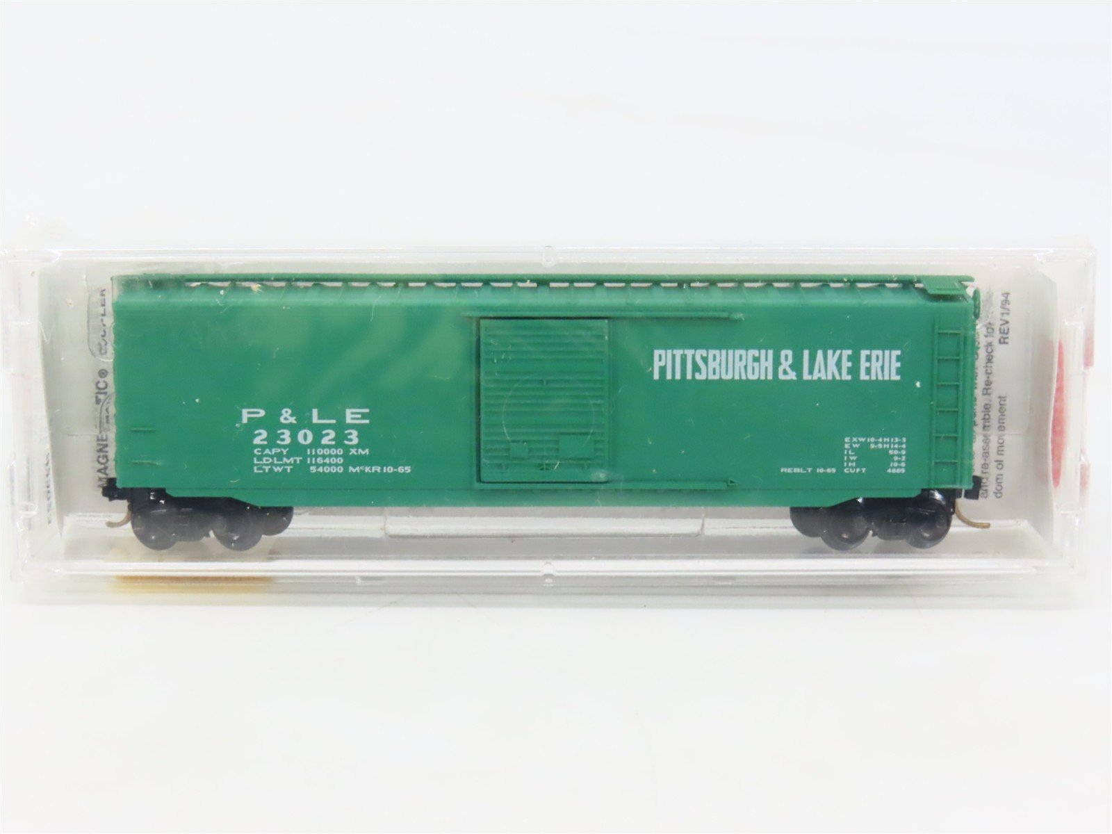 N Scale Micro-Trains MTL 31050 P&LE Pittsburgh & Lake Erie 50' Box Car #23023
