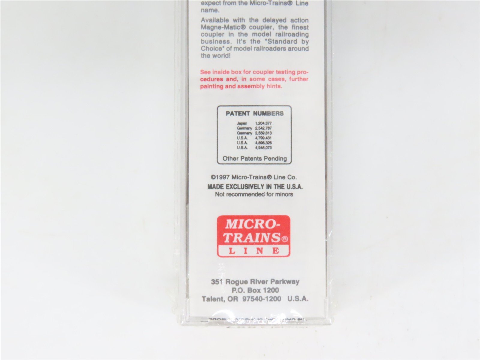 N Scale Micro-Trains MTL 31060 NP Northern Pacific Main Street 50' Boxcar #31430