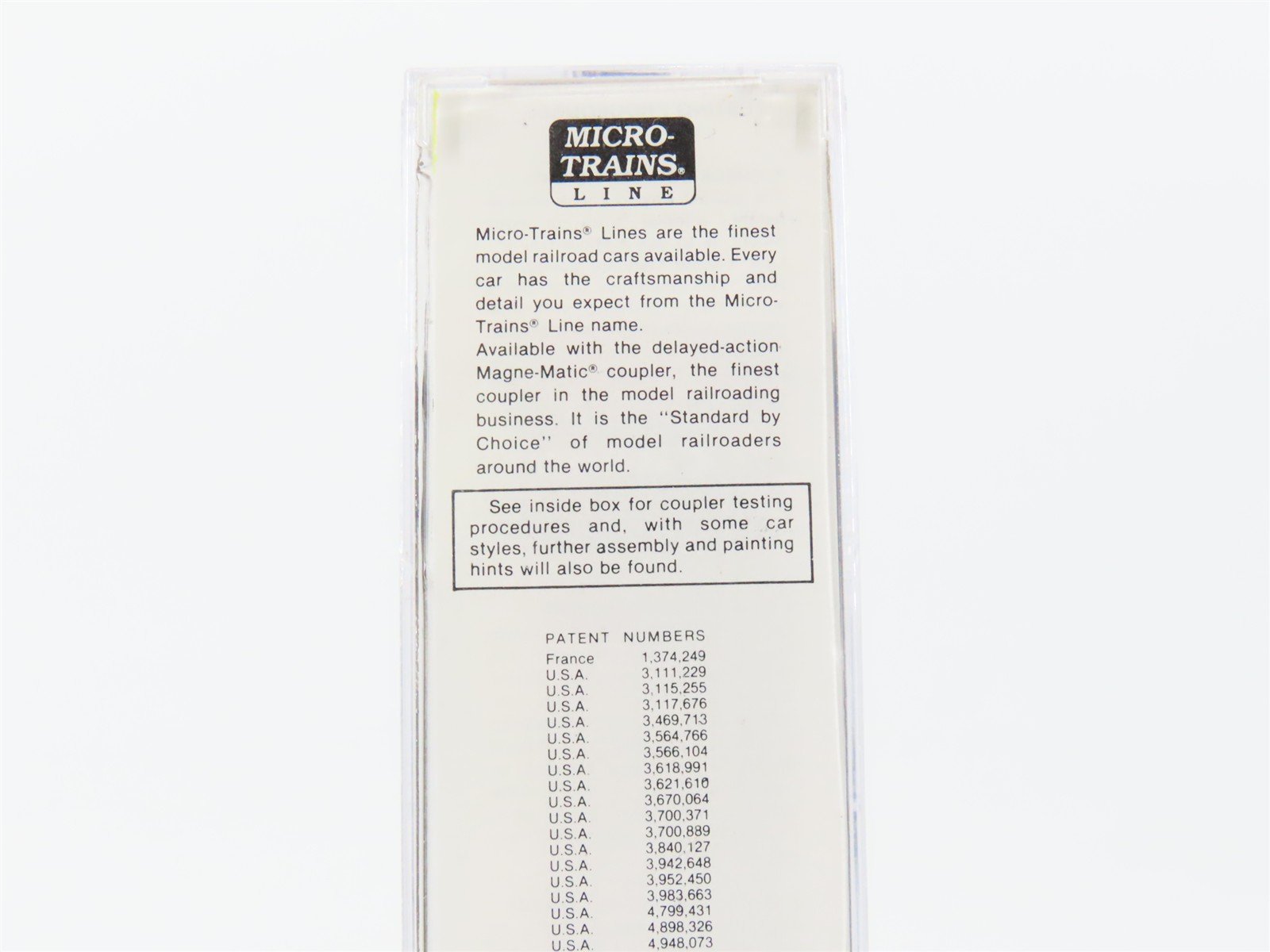 N Scale Micro-Trains MTL 21160 NH State Of Maine 40' Plug Door Box Car #45004