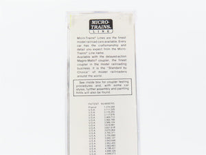 N Scale Micro-Trains MTL 21160 NH State Of Maine 40' Plug Door Box Car #45004
