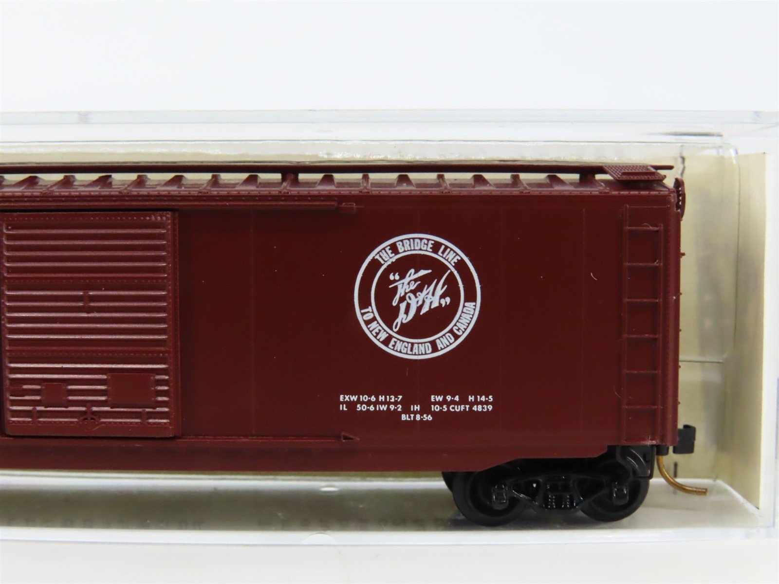 N Scale Kadee Micro-Trains MTL 31070 D&H Delaware & Hudson 50' Box Car #22169