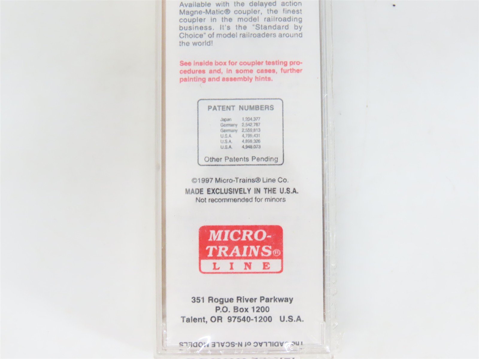 N Micro-Trains MTL 25020 MEC Maine Central Pine Tree Route 50' Box Car #31011