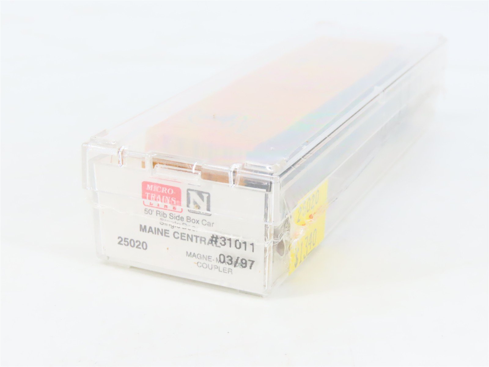 N Micro-Trains MTL 25020 MEC Maine Central Pine Tree Route 50' Box Car #31011