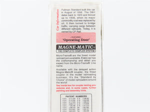 N Scale Micro-Trains MTL 31070 D&H Delaware & Hudson 50' Box Car #22134