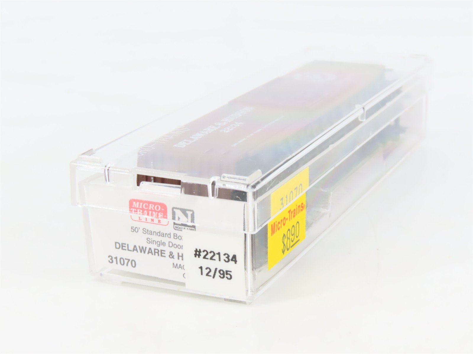 N Scale Micro-Trains MTL 31070 D&H Delaware & Hudson 50' Box Car #22134