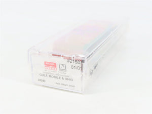 N Scale Micro-Trains MTL 24240 GM&O Gulf Mobile & Ohio 40' Box Car #21587