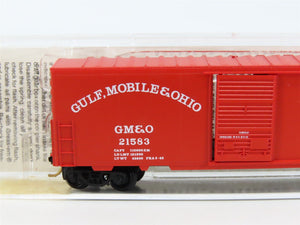 N Scale Micro-Trains MTL 24240 GM&O Gulf Mobile & Ohio 40' Box Car #21583