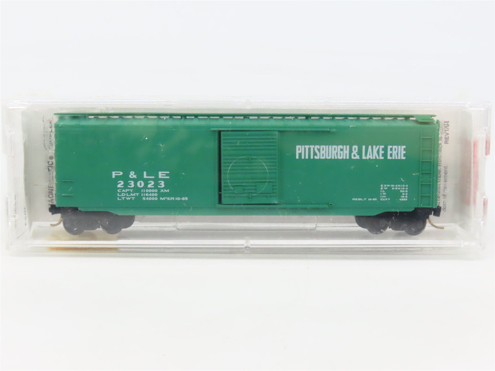 N Scale Micro-Trains MTL 31050 P&LE Pittsburgh & Lake Erie 50' Box Car #23023