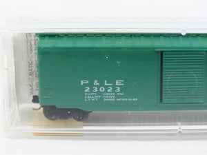 N Scale Micro-Trains MTL 31050 P&LE Pittsburgh & Lake Erie 50' Box Car #23023