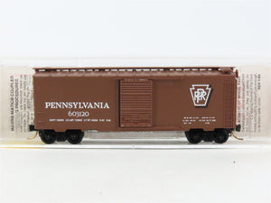 N Scale Micro-Trains MTL 20780/2 PRR Pennsylvania 40' Single Door Boxcar #603120