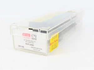 N Scale Micro-Trains MTL 20146 RUT Rutland Green Mt. Gateway 40' Box Car #103