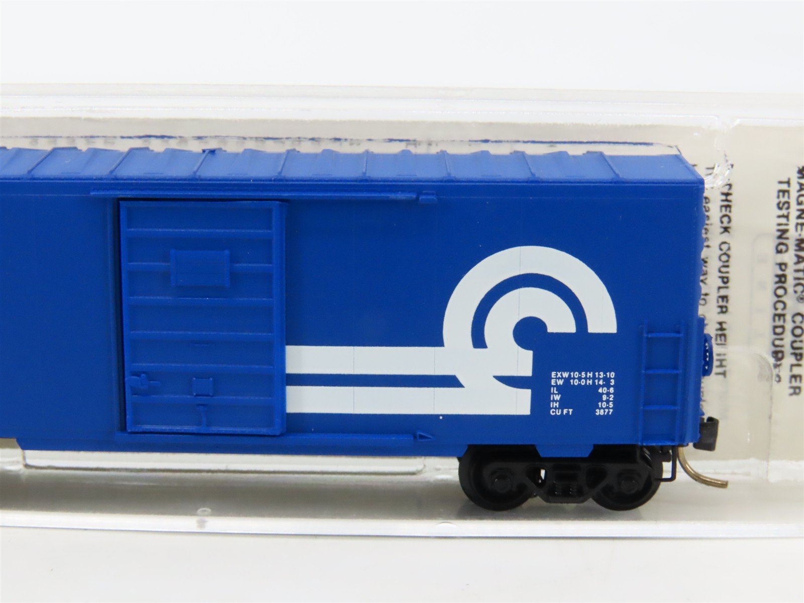 N Scale Micro-Trains MTL 24130 CR Conrail 40' Single Door Box Car #252689