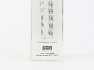 N Scale Micro-Trains MTL 24130 CR Conrail 40' Single Door Box Car #252689