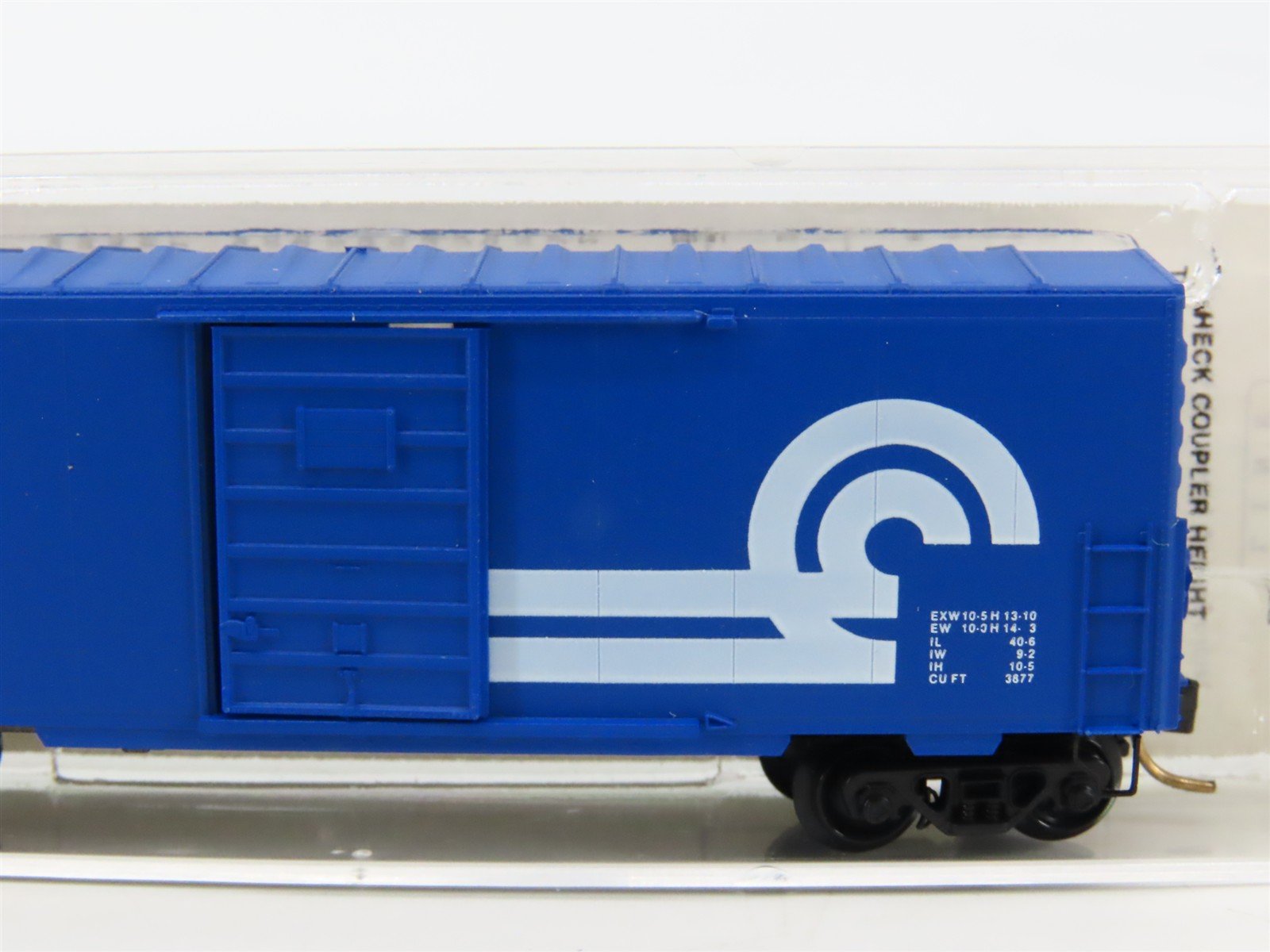 N Scale Micro-Trains MTL 24130 CR Conrail 40' Single Door Box Car #252689