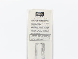 N Scale Micro-Trains MTL 24130 CR Conrail 40' Single Door Box Car #252689