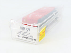 N Scale Micro-Trains MTL 24240 GM&O Gulf Mobile & Ohio 40' Box Car #21583