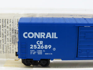 N Scale Micro-Trains MTL 24130 CR Conrail 40' Single Door Box Car #252689