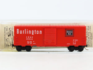 N Scale Kadee Micro-Trains MTL 24090 CB&Q Burlington Route 40' Box Car #39244