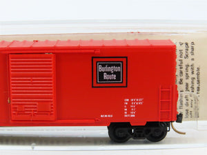 N Scale Kadee Micro-Trains MTL 24090 CB&Q Burlington Route 40' Box Car #39244
