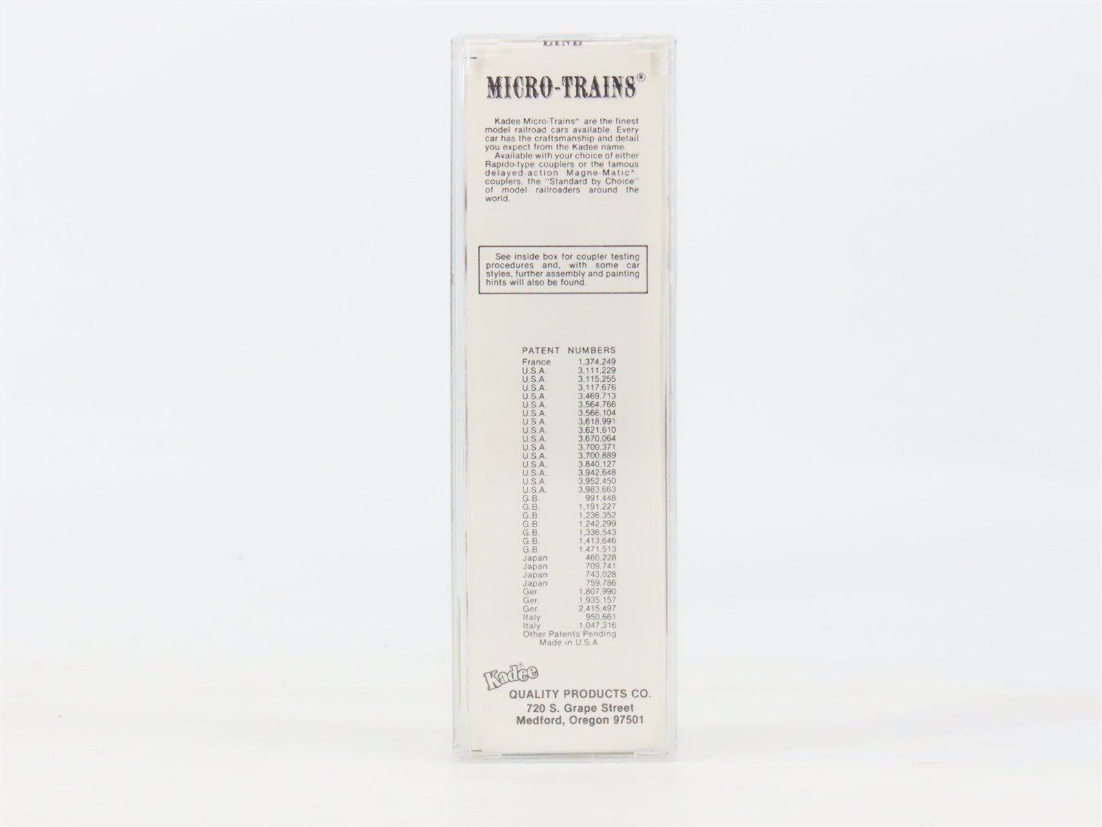 N Scale Kadee Micro-Trains MTL 24170 SCL Seaboard Coast Line 40' Box Car #813332