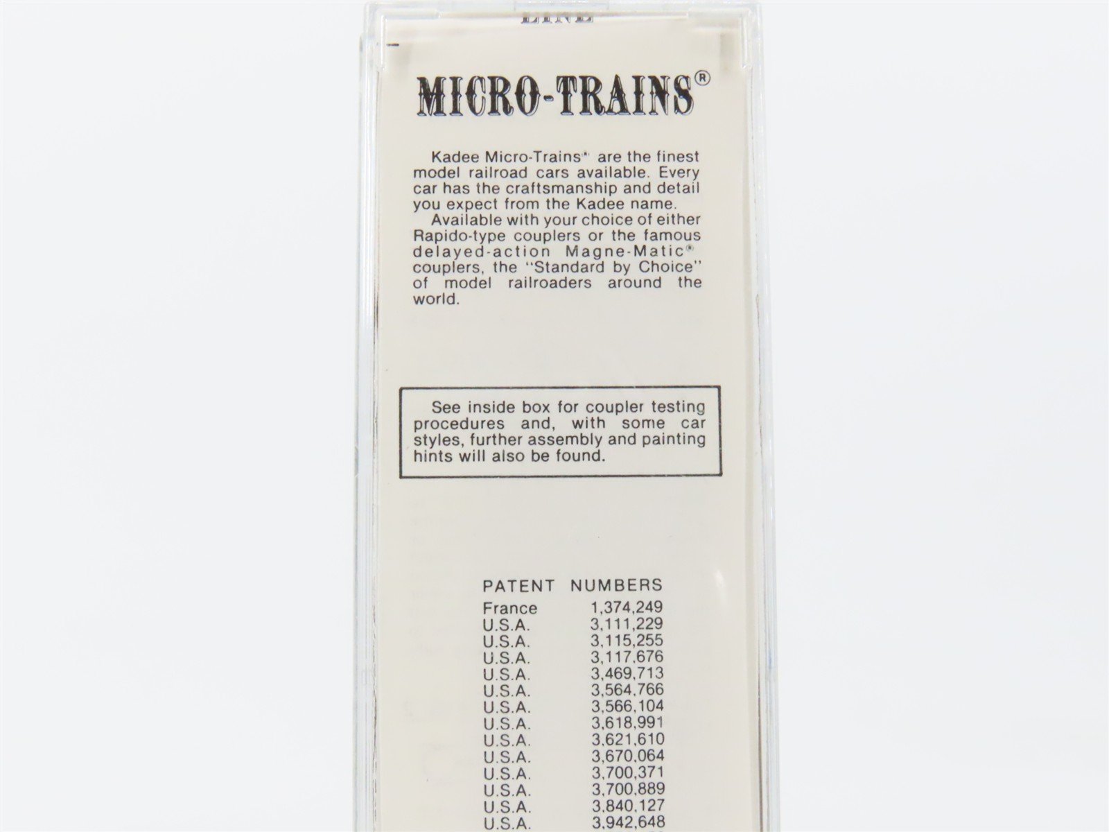 N Scale Kadee Micro-Trains MTL 24170 SCL Seaboard Coast Line 40' Box Car #813332